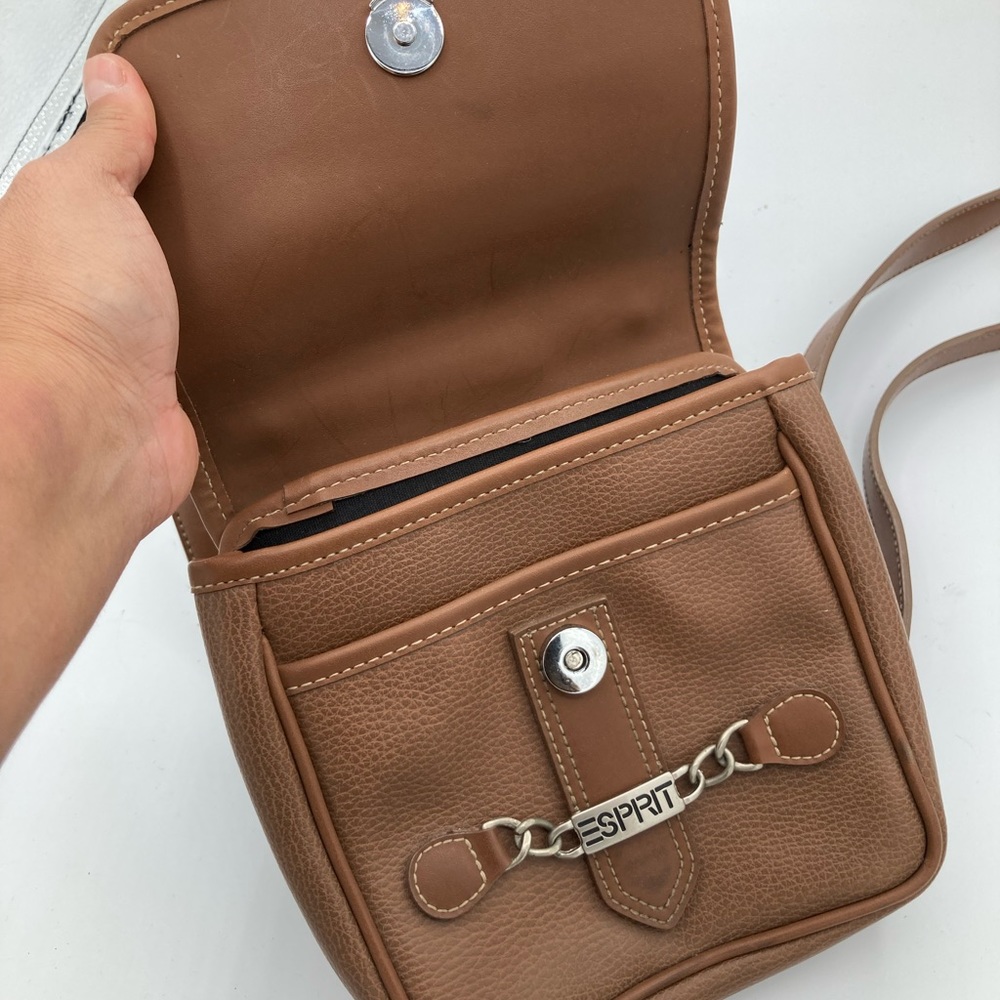 VINTAGE ESPRIT MINIBACKPACK BROWN - Picture 5 of 8